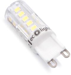 ECOLight Bec LED G9 3W - Alb rece (6500K) (ZL-G9-3W-BZ-EC79417)