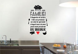 4 Decor Sticker decorativ - Reteta familiei