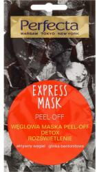 Perfecta Mască de față cu cărbune de lemn - Perfecta Express Mask Peel-Off Detox 8 ml Masca de fata