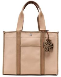 Tory Burch Táska Twill Tory Tote 140598 Bézs (Twill Tory Tote 140598)