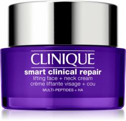 Clinique Smart Clinical Repair Lifting Face + Neck Cream crema de întinerire pentru față și gât 50 ml