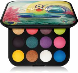 MAC Cosmetics Connect In Colour Eye Shadow Palette 12 shades szemhéjfesték paletta árnyalat Hi-Fi Colour 12, 2 g