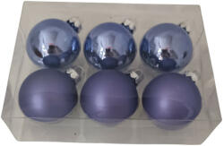 Lila üveg gömb 6cm 055406 (370598) - topjatekbolt