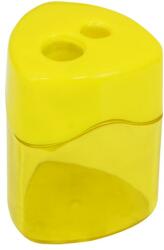 Fiorello Hegyező FIORELLO GR-922-2 műanyag 2 lyukú tartályos áttetsző vegyes színek - papiriroszerplaza