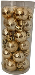  Arany karácsonyi gömb 2cm 050033 (243878) - jatekrt