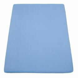 Heinner Cearceaf de pat cu elastic, dimensiune 160x200 cm , potrivit pentru saltele cu inaltime maxima de 30 cm . material 100% bumbac , densitate 144tc, elastic la colturi (HR-SHEET160-BLU)