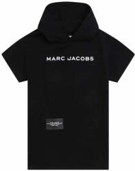 Marc Jacobs gyerek pamutruha sötétkék, mini, egyenes - sötétkék 150 - answear - 25 990 Ft