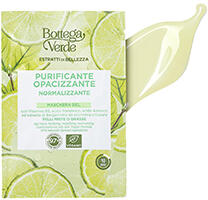 Bottega Verde - Masca gel purificatare si matifianta pentru tenul gras - Estratti di Bellezza, 8 ML