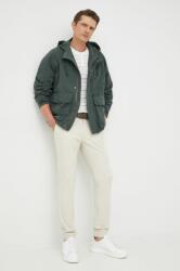 Pepe Jeans rövid kabát férfi, zöld, átmeneti - zöld M - answear - 46 990 Ft