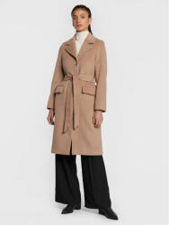 Bruuns Bazaar Gyapjú kabát Catarina Novelle BBW2508 Bézs Regular Fit (Catarina Novelle BBW2508)