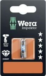 Wera 840/1 IMP DC 1 x 5, 0x25 Impaktor bit Wera 05073905001 Hossz: 25 mm - conrad