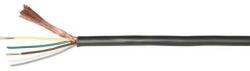 BKL Electronic NF hangkábel 1 x 0, 22 mm2 Fekete méteráru BKL Electronic