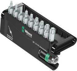 Wera Edzett, ötvözött szerszámacél 10 részes Torx BIT készlet Wera 8667-9/Z 05057115001 - conrad