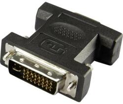 Renkforce DVI - VGA átalakító adapter, 1x DVI dugó 24+5 pól. - 1x VGA aljzat, fekete, Renkforce - conrad