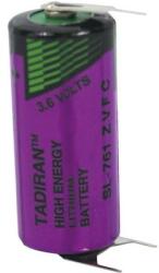 Tadiran Batteries 2/3 AA lítium elem, forrasztható, 3, 6V 1500 mAh, forrfüles, 15 x 33 mm, Tadiran SL761PT