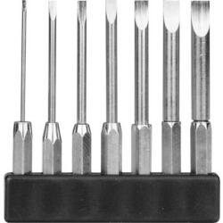 Donau Elektronik 7 részes mini bit szortiment, egyenes pengéjű hosszú kivitel, 1-4 mm/45 mm, Donau MBS70 - conrad