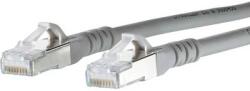 METZ CONNECT RJ45 Hálózati csatlakozókábel, CAT 6A S/FTP [1x RJ45 dugó - 1x RJ45 dugó] 2 m, szürke BTR Netcom