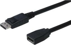 ASSMANN DisplayPort hosszabbítókábel [1x DisplayPort dugó - 1x DisplayPort alj] 2 m fekete