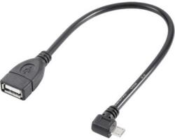Renkforce OTG kábel, USB 2.0, mikro B dugó/A hüvely, 10 cm, Renkforce - conrad