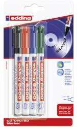 edding 8400 4-8400-4-1999 CD/DVD jelölő Különböző színek (színválasztás nem lehetséges) 0.5 mm, 1 mm