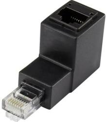 Renkforce CAT5e RJ45-Adapter 90°ban lefelé hajlítva, Renkforce - conrad