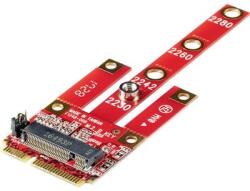 Renkforce Csatlakozó átalakító, 1x PCIe alj 6 pól. - 1x mini PCI-Express, Renkforce RF-DT-134B