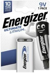 Energizer 9V-os elem, lítium, 9V, Energizer 6LR61, 6LR21, 6AM6, 6LP3146, MN1604, A1604, E Block, LR22