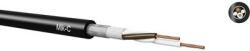 Kabeltronik Mik-C-PVC Mikrofonkábel 4 x 0.25 mm2 fekete méteráru Kabeltronik