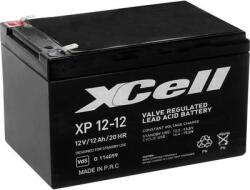 XCell Ólom zselés akku AGM 12 V 12 Ah 151 x 101 x 98 mm XCell XP1212