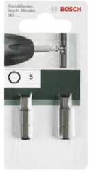 Bosch Csavarozó bit Standard HEX Bosch 2609255951 5 mm hossz: 25 mm