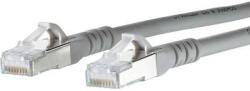 METZ CONNECT RJ45 Hálózati csatlakozókábel, CAT 6A S/FTP [1x RJ45 dugó - 1x RJ45 dugó] 1, 5 m, szürke BTR Netcom