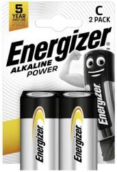Energizer Baby elem C, alkáli mangán, 1, 5V, 2 db, Energizer Power LR14, LR15, C, AM2, MN1400, 814, E93, LR14N, R14, BA3042, UM2