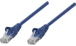 Intellinet RJ45-ös patch kábel, hálózati LAN kábel CAT 6 S/FTP [1x RJ45 dugó - 1x RJ45 dugó] 0.50 m Kék Intellinet