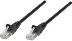 Manhattan RJ45-ös patch kábel, hálózati LAN kábel CAT 5e U/UTP [1x RJ45 dugó - 1x RJ45 dugó] 20 m Fekete Intellinet