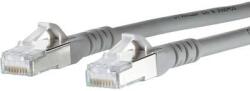 METZ CONNECT RJ45 Hálózati csatlakozókábel, CAT 6A S/FTP [1x RJ45 dugó - 1x RJ45 dugó] 7 m, szürke BTR Netcom - conrad