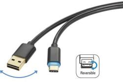 Renkforce USB C 2.0 gyorstöltő kábel, 1 m, renkforce - conrad