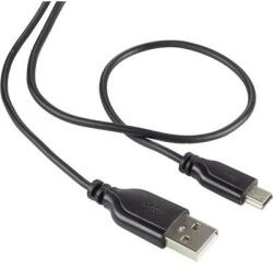 Renkforce SuperSoft csatlakozó kábel A/Mini-B fekete 1 m - conrad