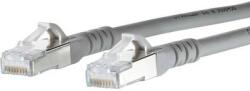 METZ CONNECT RJ45 Hálózati csatlakozókábel, CAT 6A S/FTP [1x RJ45 dugó - 1x RJ45 dugó] 20 m, szürke BTR Netcom