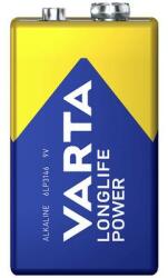 VARTA 9V-os elem, alkáli mangán, 9V, 2 db, Varta High Energy 6LR61, 6LR21, 6AM6, 6LP3146, MN1604, A1604, E Block, LR22