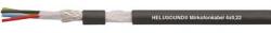 HELU Mikrofonkábel spirál árnyékolással, páros 2 x 0, 15 mm2 Fekete méteráru Helukabel