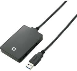 Renkforce 4 portos USB 3.0 hub, fekete, Renkforce - conrad
