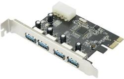 Renkforce 4 portos USB 3.0 kontroller kártya PCI, Renkforce