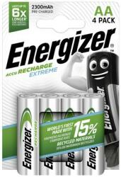 Energizer Ceruza akku AA, NiMH, 1, 2V 2300 mAh, 4 db, Energizer Extreme LR06, AA, LR6, AAB4E, AM3, 815, E91, LR6N - conrad