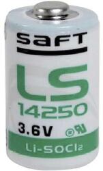 Saft 1/2 AA lítium elem, 3, 6V 1200 mAh, 15 x 25 mm, Saft LS14250 - conrad