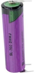 Tadiran Batteries AA lítium ceruzaelem, forrasztható, 3, 6V 2200 mAh, forrfüles, 15 x 50 mm, Tadiran SL760PT