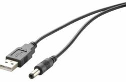 Renkforce USB tápkábel, 5 V DC 5, 5 mm-es dugóval, 1 m, Renkforce - conrad