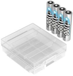 Ansmann Mikroceruza akku AAA NiMH, 1, 2V 1100 mAh, 4 db, Ansmann box HR3, HR03, UO100557, DC2400, DC2400B4N, LR03 - conrad