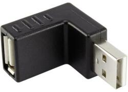 Renkforce USB könyök adapter [dugó A - USB 2.0 aljzat A] 90°-ban felfelé hajlított Renkforce 29212C30 - conrad