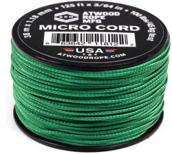 Atwood Rope Mfg ARM 100 MICROCORD 1, 18mm. 125' Green MS06-GREEN (MS06-GREEN)