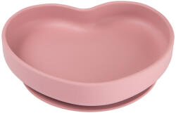 Canpol babies BABIES Szilikon tányér tapadókoronggal - rózsaszín szív (AGS80-309_PIN)